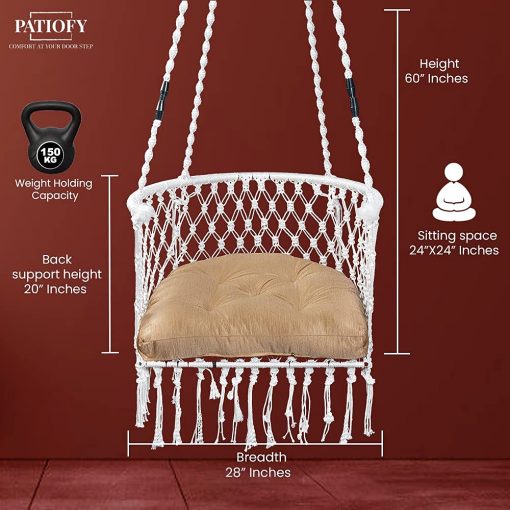 Patiofy Single Swing Chair India