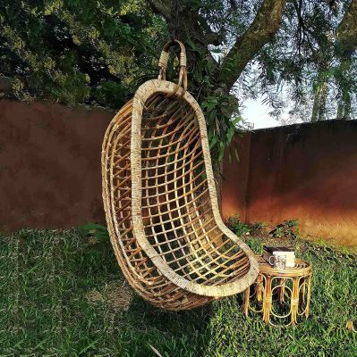 bamboo swing chair