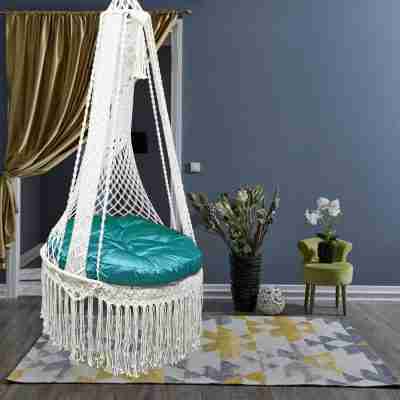Macrame swing for adults