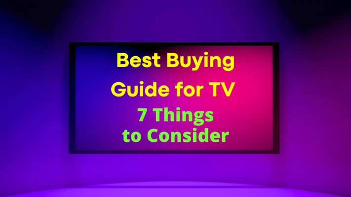 buying guide for TV